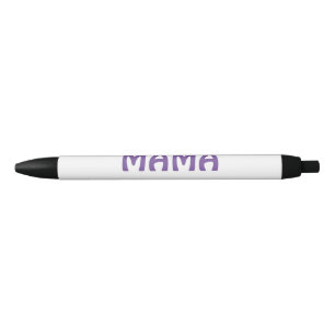 Mama happy mothers retro purple add name text vint pen