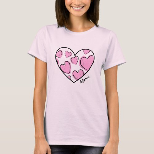 Mama Heart T_Shirt