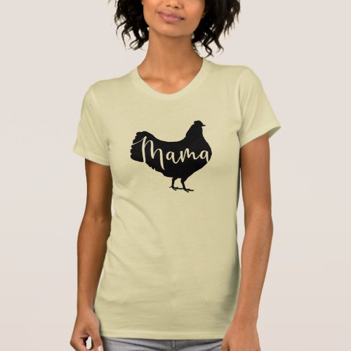 Mama Hen Chicken T_Shirt
