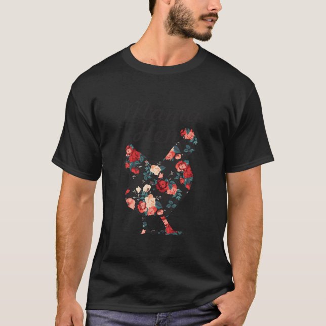 Mama Hen Mother'S Day Chicken Mom Farmer Farm T-Shirt (Front)