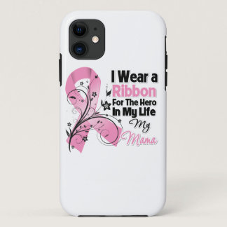 Mama Hero in My Life Breast Cancer iPhone 11 Case