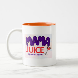 MaMa Juice - Refresh & Rewine Two-Tone Coffee Mug