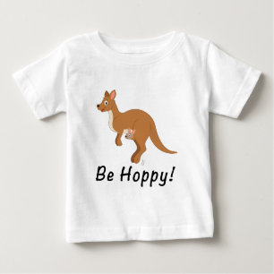Mama Kangaroo and Baby Baby T-Shirt