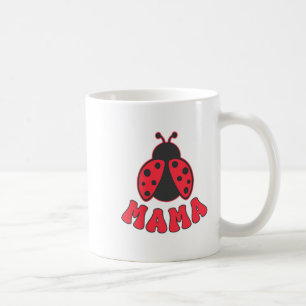 Mama Ladybug First Birthday Girl Family Matching P Coffee Mug