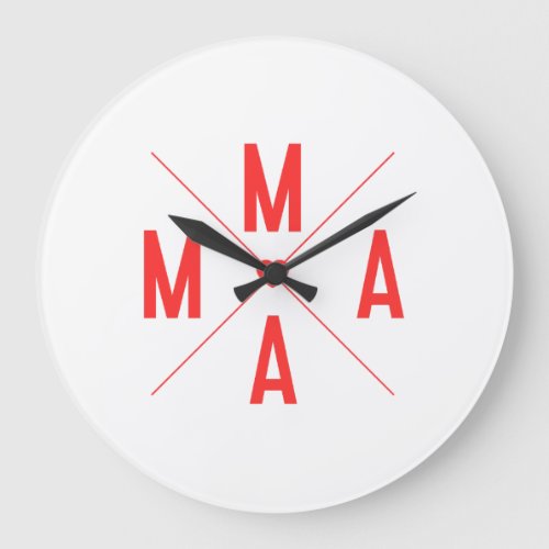 Mama Large Clock