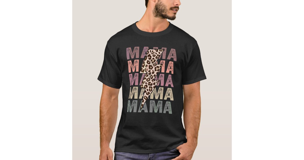 Baseball Mom Shirt, Cheetah Baseball Mama Tee, Baseball Leopard Shirt, Baseball  Mama Fashion, Shirts for Baseball