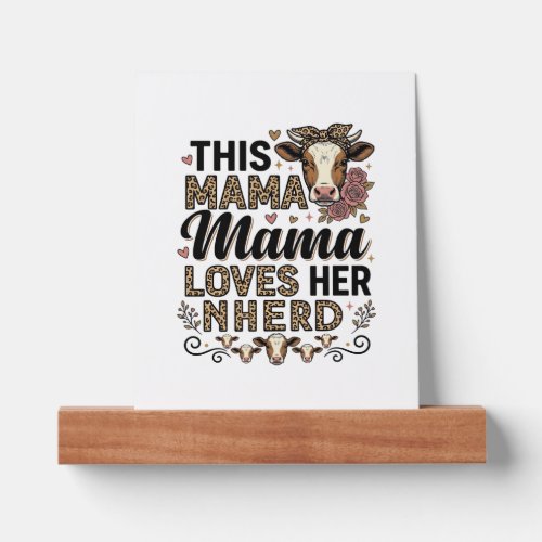 Mama Loves Her Herd Vintage Cow Mom Shirt Design_1 Picture Ledge