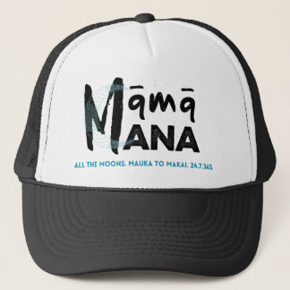 MĀMĀ MANA "all the moons" Trucker Hat
