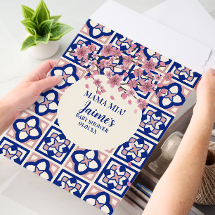 Mama Mia Baby Shower Cherry Blossoms Envelope Mailers