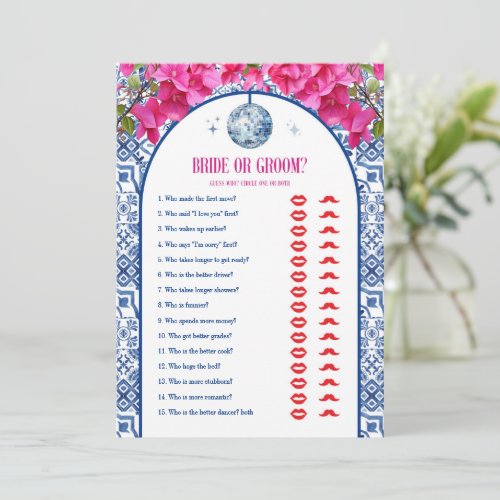 Mama Mia Hen Party Bride Or Groom Game Cards