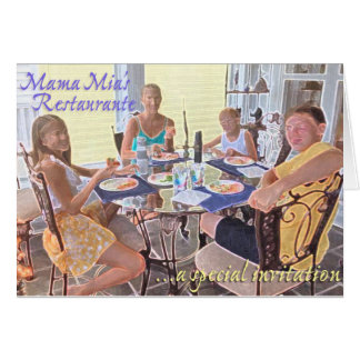 Mama Mia's Restaurante Cards