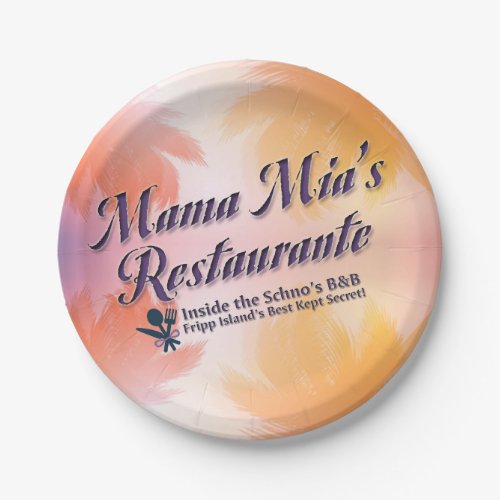 Mama Mias Restaurante Paper Plates