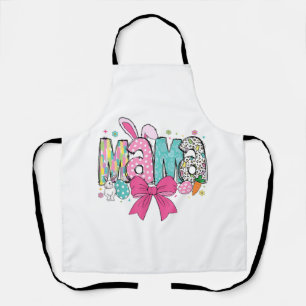 Mama Mini Easter Matching Mama Bunny Easter Day T- Apron
