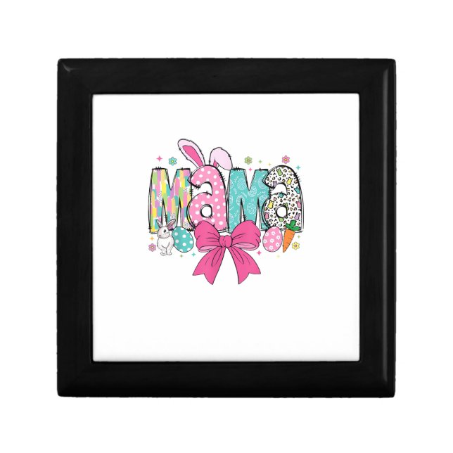 Mama Mini Easter Matching Mama Bunny Easter Day T- Gift Box (Front)