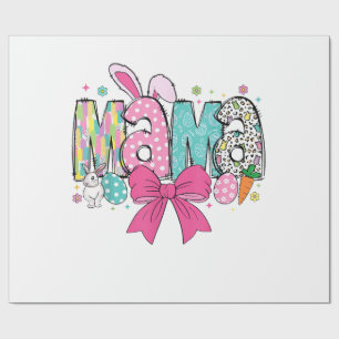 Mama Mini Easter Matching Mama Bunny Easter Day T- Wrapping Paper