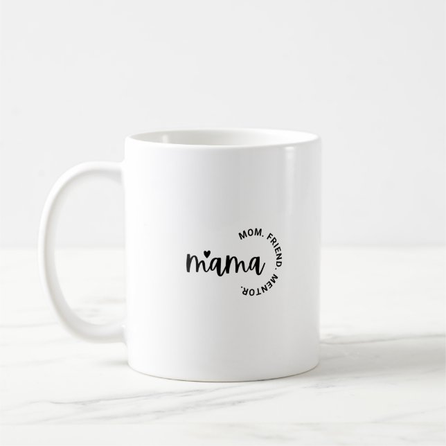 Mama- Mom,Friend Mentor Kids' Basic T-Shirt  Coffee Mug (Left)