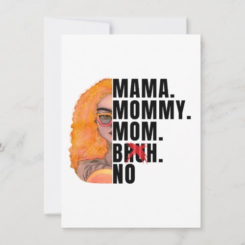  Mama Mommy Mom NOT BRUH ShirtMothers Day