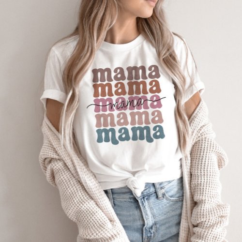 Mama Mothers Day Retro T_Shirt