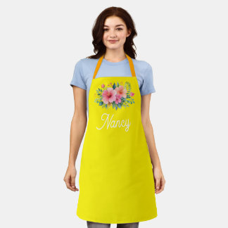 Mama — My First Home | Mother & Daughter Floral Tr Apron