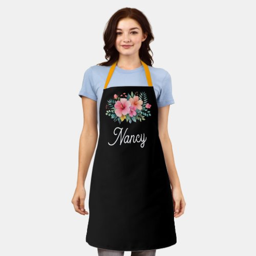 Mama — My First Home | Mother & Daughter Floral Tr Apron