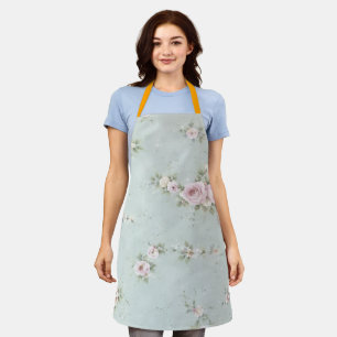 Mama — My First Home   Mother & Daughter Floral Tr Apron