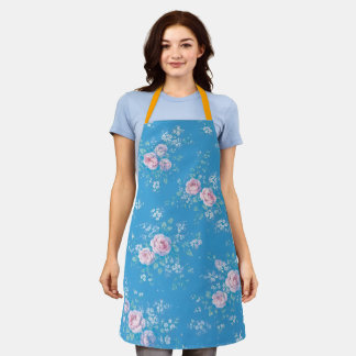 Mama — My First Home | Mother & Daughter Floral Tr Apron