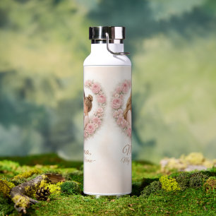 Mama — My First Home   Mother & Daughter Floral Tr Water Bottle