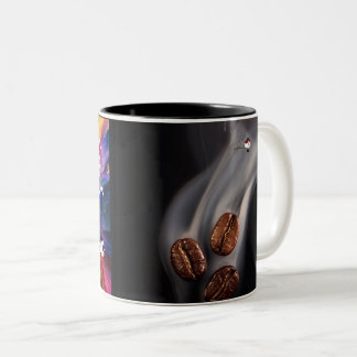Mama Needs Coffee and Cookies Two-Tone Coffee Mug