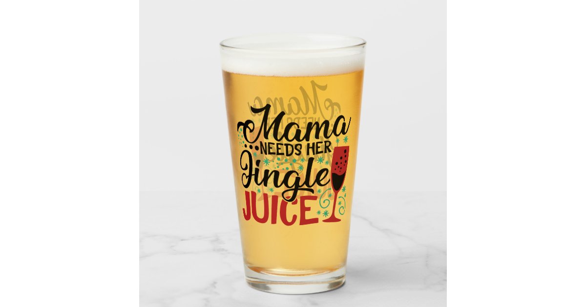Momma Beer Glass Cup