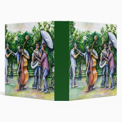 Mama Never Warned Me about Tuba Players 3 Ring Binder
