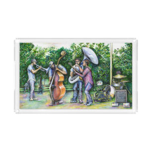 Mama Never Warned Me about Tuba Players Acrylic Tray