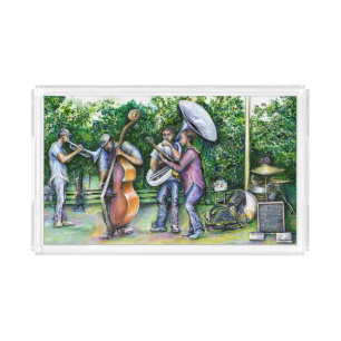 Mama Never Warned Me about Tuba Players Acrylic Tray