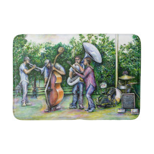 Mama Never Warned Me about Tuba Players Bath Mat