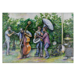 Mama Never Warned Me about Tuba Players Cutting Board