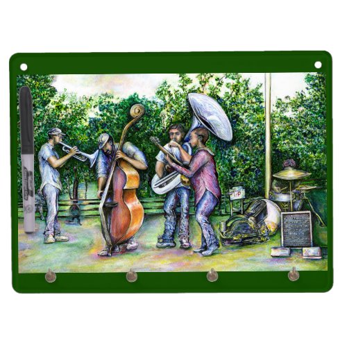 Mama Never Warned Me About Tuba Players Dry Erase Board With Keychain Holder