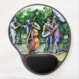 Mama Never Warned Me about Tuba Players. Gel Mouse Pad