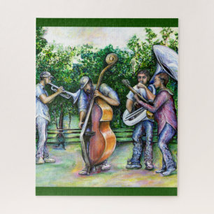 Mama Never Warned Me About Tuba Players Jigsaw Puzzle