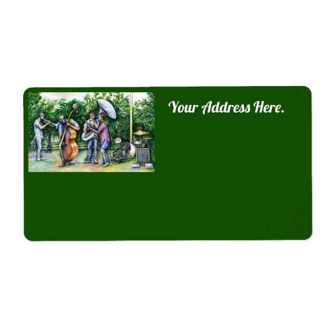 Mama Never Warned Me About Tuba Players Label (Front)