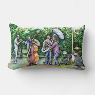 Mama Never Warned Me about Tuba Players Lumbar Pillow