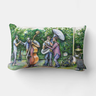 Mama Never Warned Me about Tuba Players Lumbar Pillow