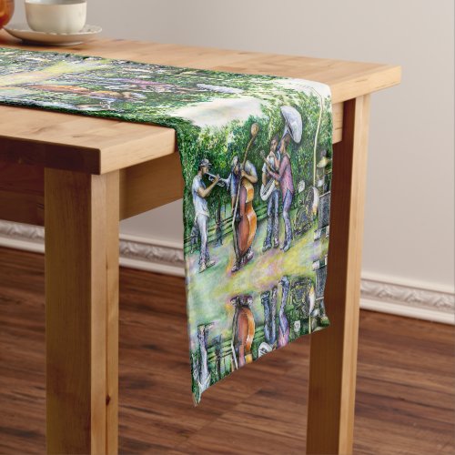 Mama Never Warned Me About Tuba Players Short Table Runner