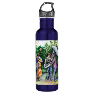 Mama Never Warned Me about Tuba Players Stainless Steel Water Bottle