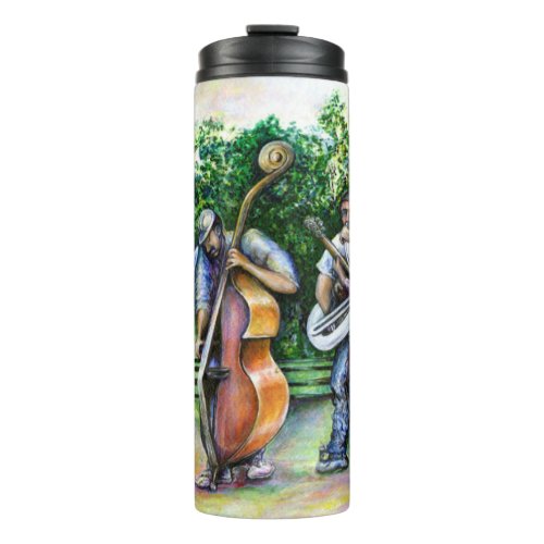 Mama Never Warned Me about Tuba Players Thermal Tumbler