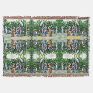 Mama Never Warned Me about Tuba Players Throw Blanket