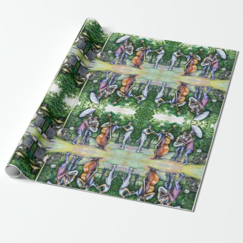 Mama Never Warned Me About Tuba Players Wrapping Paper