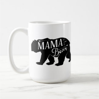 Mama Novelty Bear Funny Retro Coffee Mug
