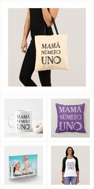Mamá Número Uno Mother's Day Gifts