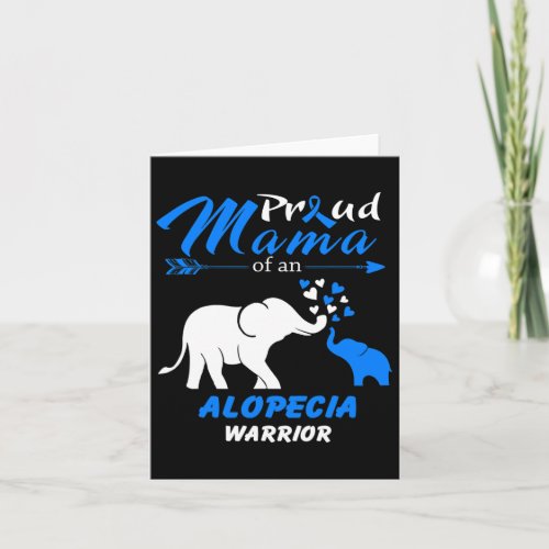 Mama Of An Alopecia Warrior  Card