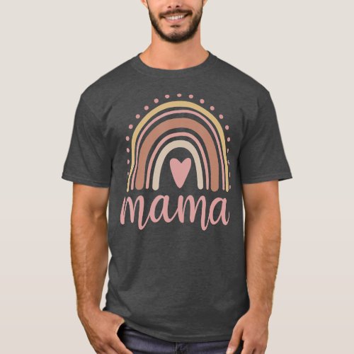 Mama of Little Miss Onederful First Birthday Boho  T_Shirt