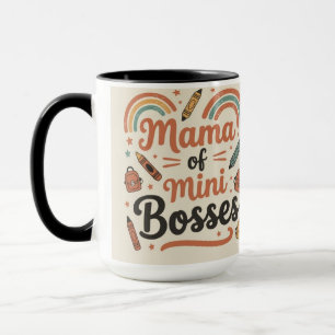 Mama of mini bosses Mom Life Cute Mama gift Mug